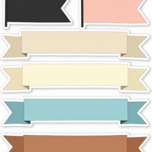 Functional Shapes -  Sticker Sheet v13